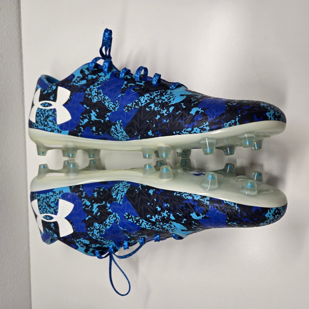 Under Armour Clutchfit Force‎ 3.0 Le FG Soccer Cleats in Midnight Navy - Size 13 - Picture 5 of 8